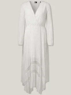 Plisseekleid mit Spitze