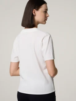 Poloshirt aus Strick