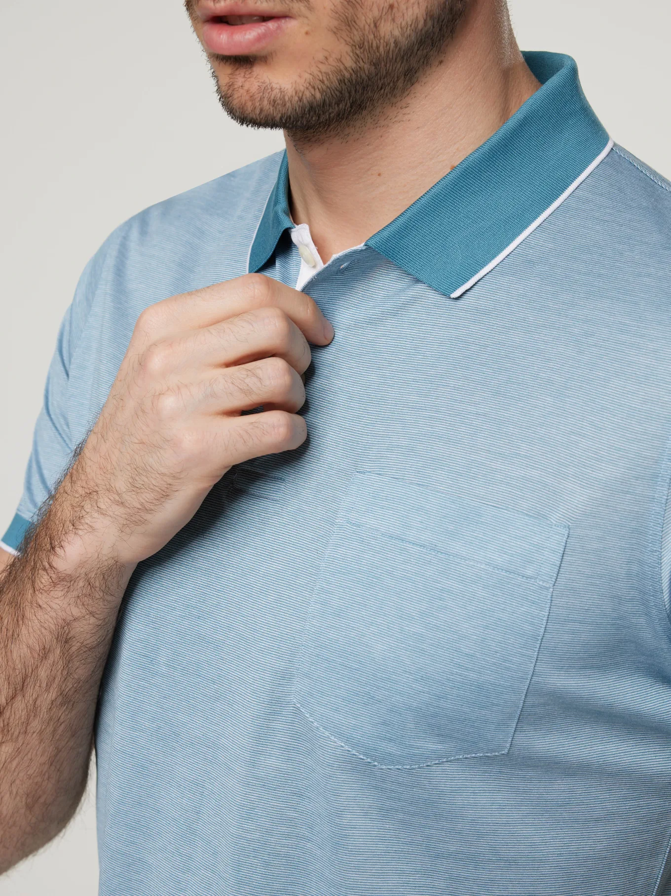 Poloshirt im Custom Fit