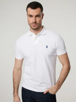 Poloshirt im Custom Slim Fit