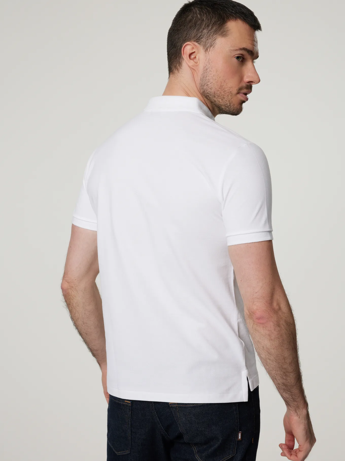 Poloshirt im Custom Slim Fit