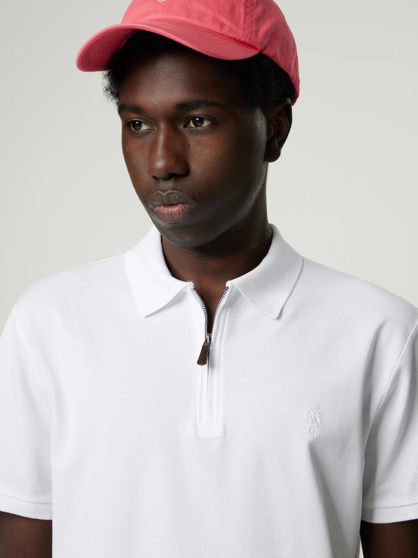 Poloshirt im Custom Slim Fit