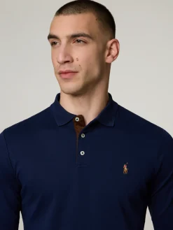 Poloshirt im Custom Slim Fit