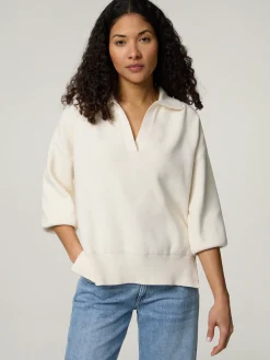 Poloshirt im Oversized-Fit