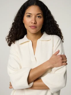 Poloshirt im Oversized-Fit