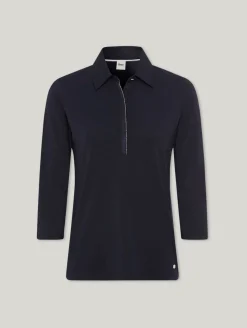 Poloshirt mit Glitzer CLEO