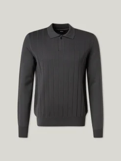 Poloshirt mit Schurwolle