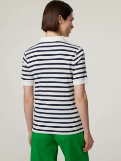 Poloshirt mit Streifen CLEO