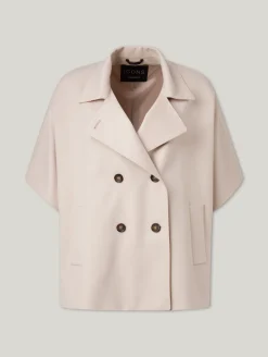 Poncho aus Schurwolle