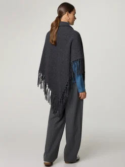 Poncho aus Schurwolle TORNADO