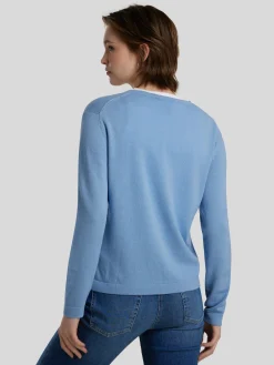 Pullover aus Baumwoll-Mix