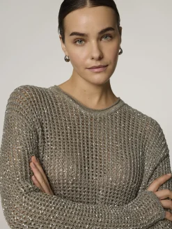 Pullover aus Grobstrick