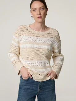 Pullover aus Lochstrick LIZ