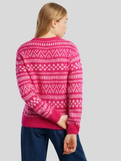 Pullover mit Allover-Print