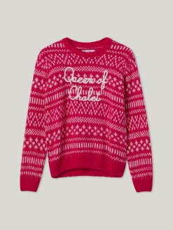 Pullover mit Allover-Print