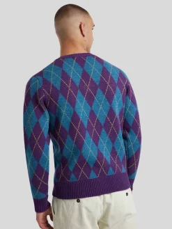 Pullover mit Argyle-Muster