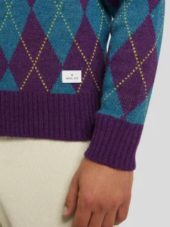 Pullover mit Argyle-Muster