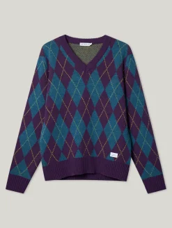 Pullover mit Argyle-Muster