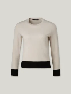 Pullover mit Blockstreifen