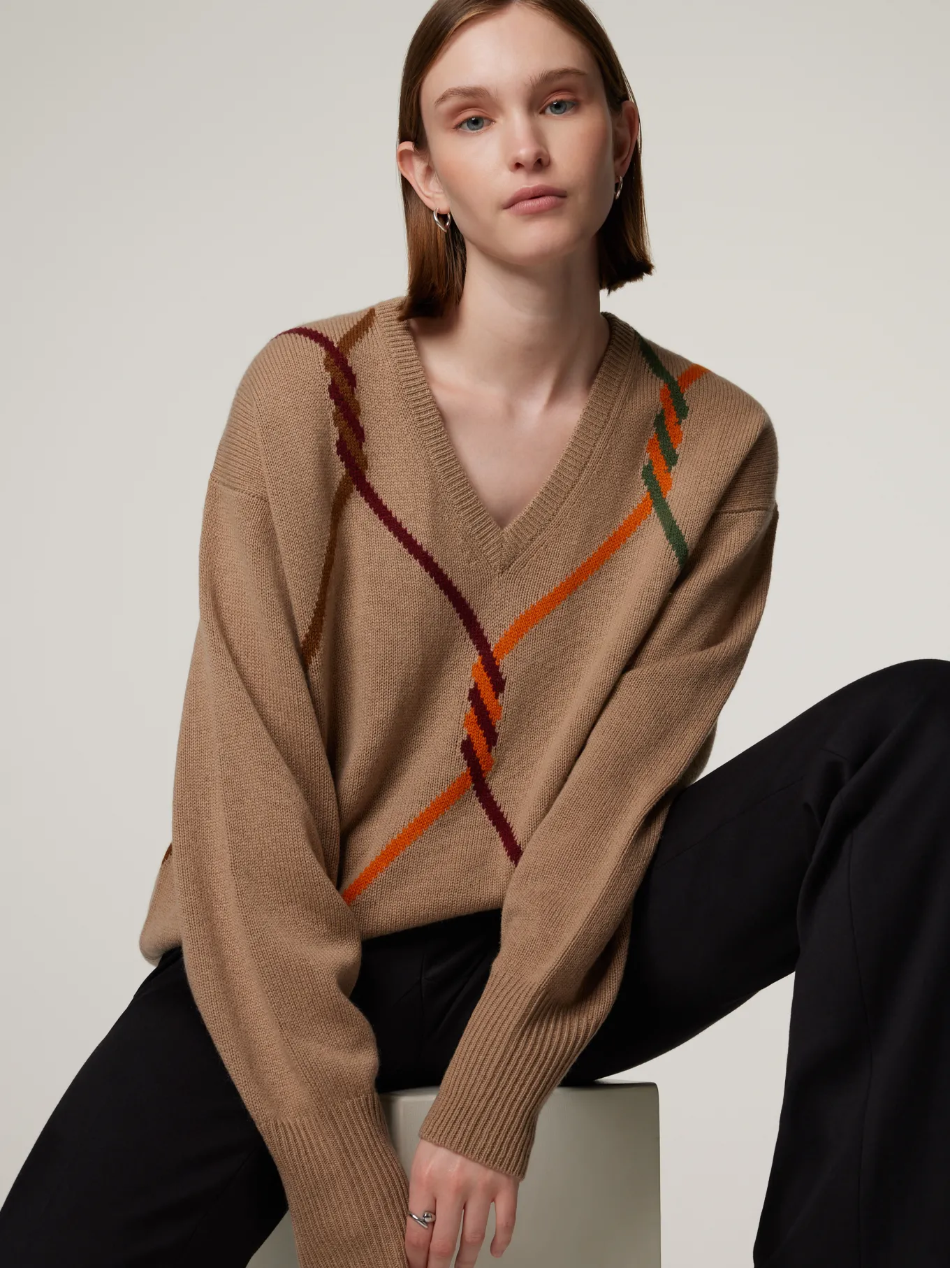 Pullover mit Cashmere