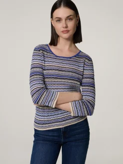 Pullover mit Leinen PAMILEO