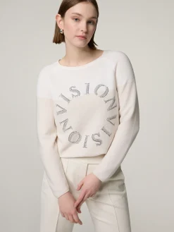 Pullover mit Pailletten