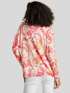 Pullover mit Paisley-Print