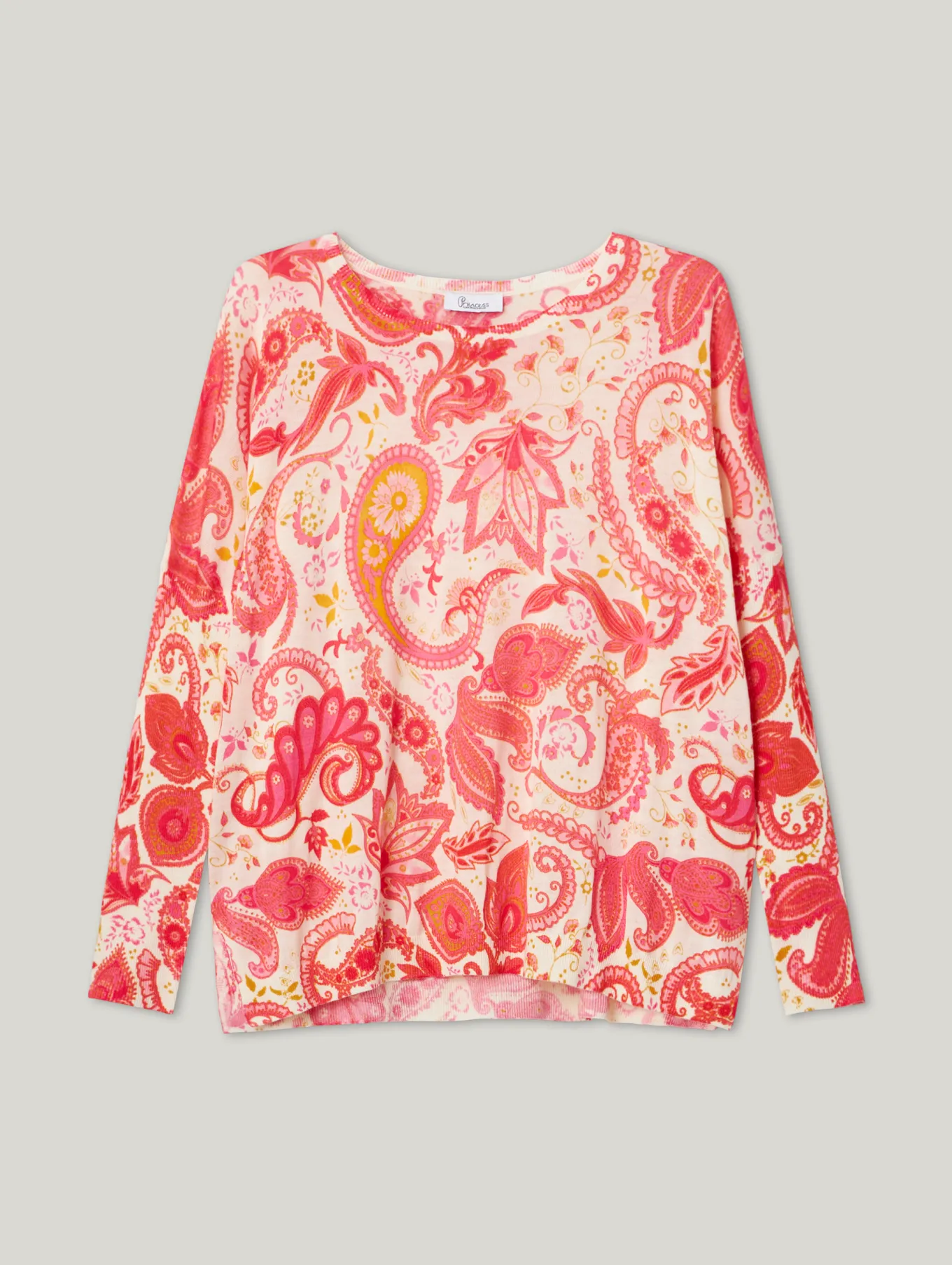Pullover mit Paisley-Print
