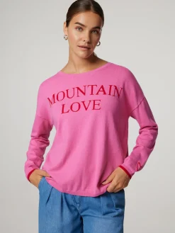 Pullover mit Schriftzug