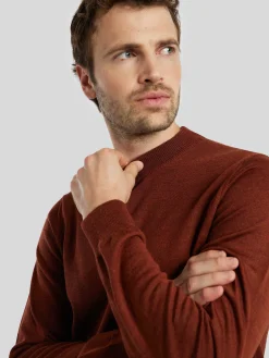 Pullover mit Stehkragen