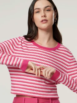 Pullover mit Streifen