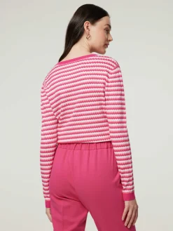 Pullover mit Streifen