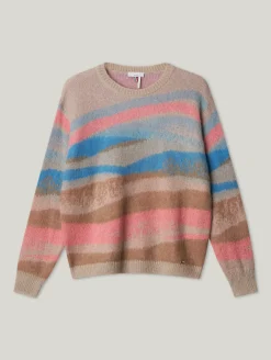 Pullover mit Streifen