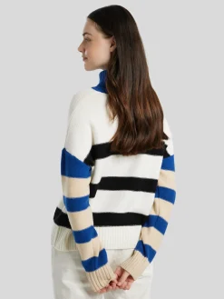 Pullover mit Streifen