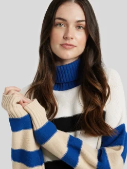 Pullover mit Streifen