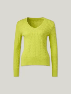 Pullover mit V-Ausschnitt