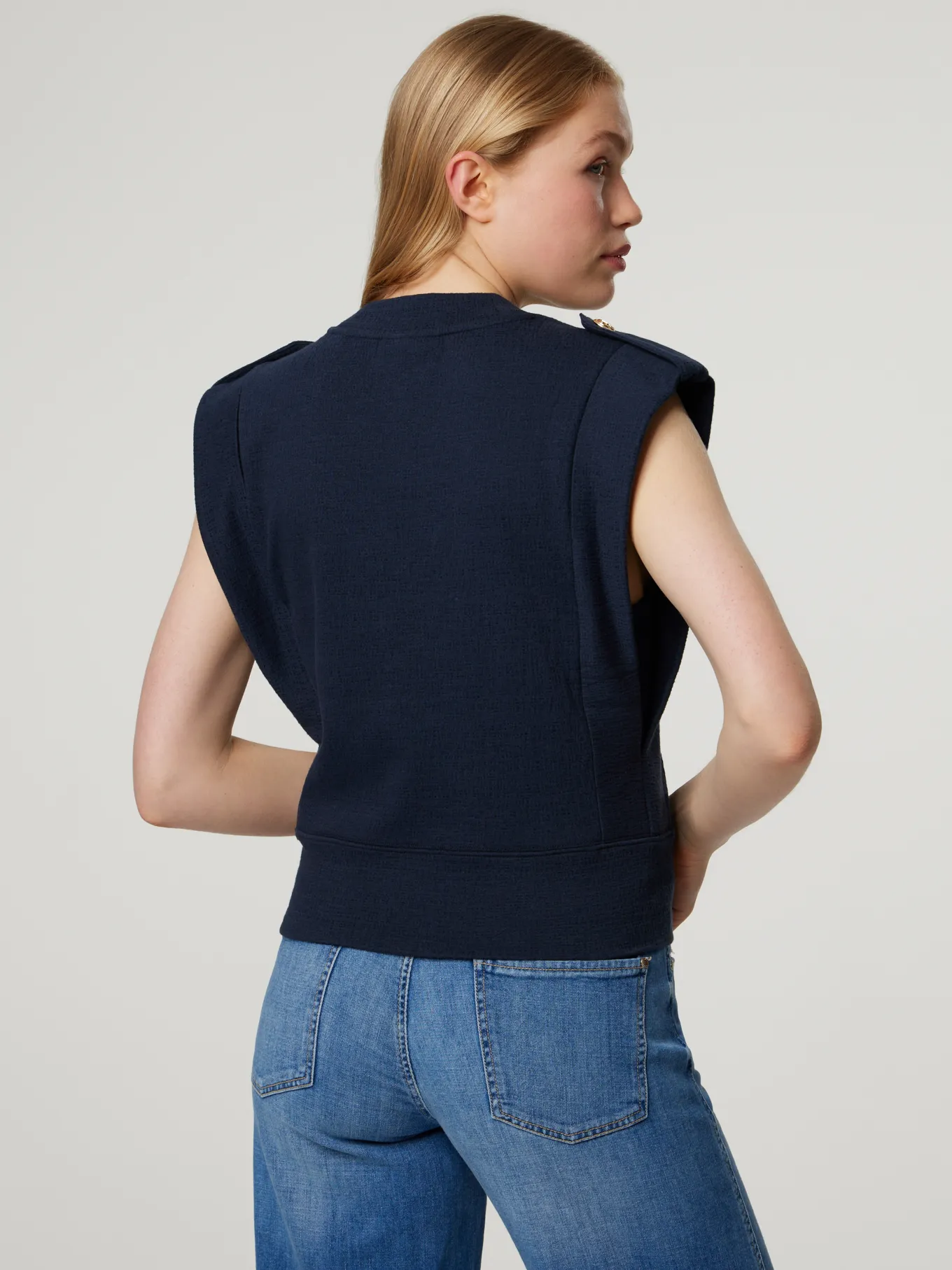 Pullunder mit Baumwolle