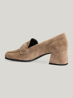 Pumps aus Veloursleder
