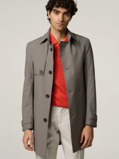 Regenmantel im Slim Fit