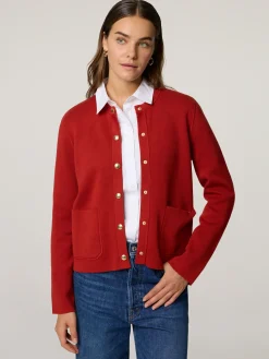 Reversible Strickjacke