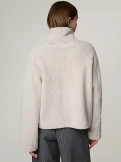 Reversibler Lammfelljacke