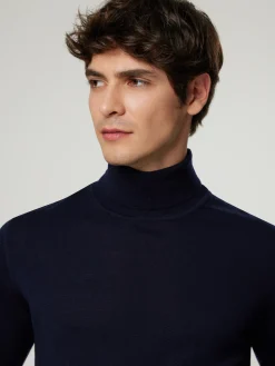 Rollkragenpullover aus Merino