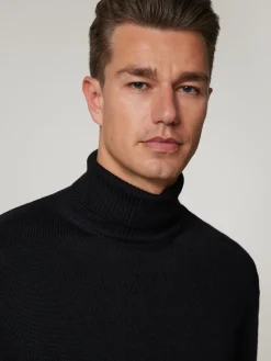 Rollkragenpullover aus Merino