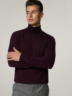Rollkragenpullover aus Merino
