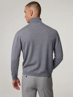 Rollkragenpullover aus Merino