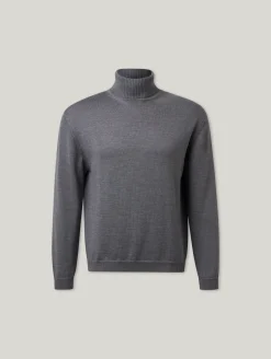 Rollkragenpullover aus Merino