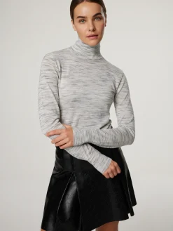 Rollkragenpullover aus Merino