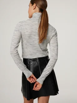 Rollkragenpullover aus Merino