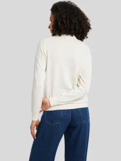 Rollkragenpullover aus Wolle