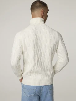 Rollkragenpullover mit Kaschmir